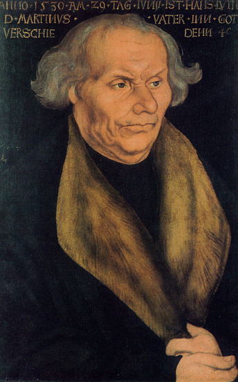 Ä. (1472–1553): Hans Luther, Vater von Martin Luther, 1527