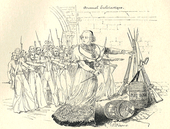 Jesuiten (Antiklerikale Karikaturen und Satiren XXI)