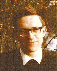 Abb.: ich (Alois Payer) als katholischer Theologiestudent (1965)