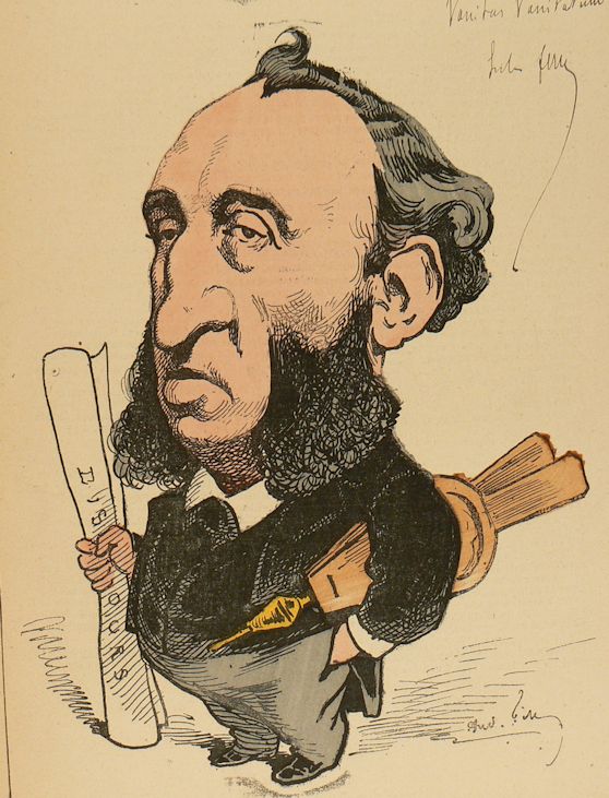 Abb.: Jules François Ferry [Bildquelle: André Gill (1840 - 1885)